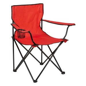 Outdoors By Design Red Folding Quad Chair Family Dollar