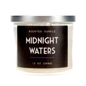 Midnight Waters 3-Wick Scented Soy Blend Candle