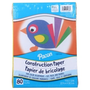 Pacon Construction Paper, 80 ct.