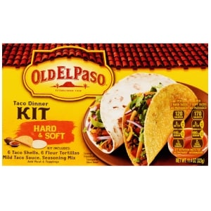 Old El Paso Hard Soft Taco Dinner Kits 11 4 Oz Family Dollar