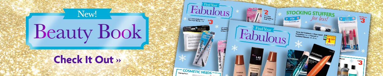 Check Out the Family Dollar Holiday Beauty Book
