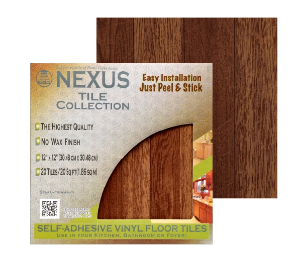 Nexus Dark Oak Floor Tile
