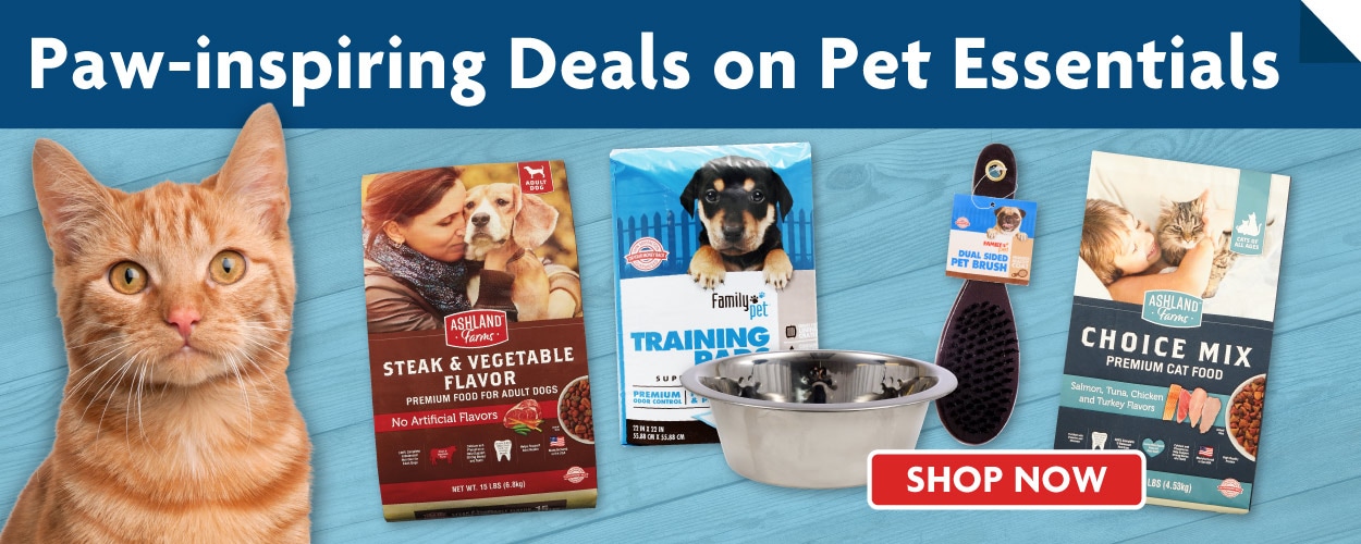 Save on Pet Food and Supplies