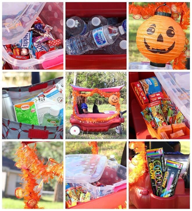 Diy Trick Or Treat Wagon And Kids Costumes Family Dollar